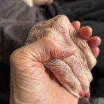 Annie's hand